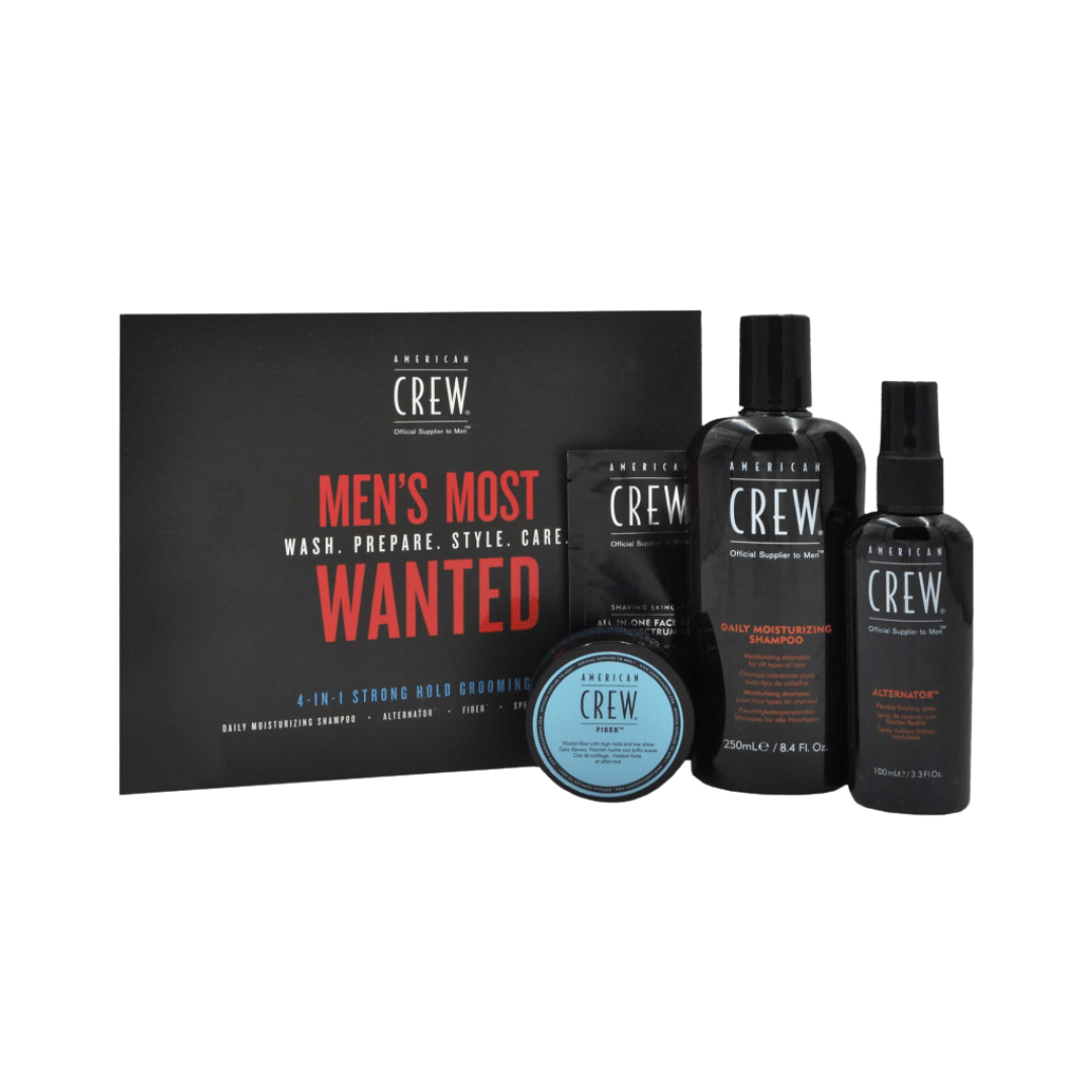 American Crew Men's Most Wanted Strong Hold set